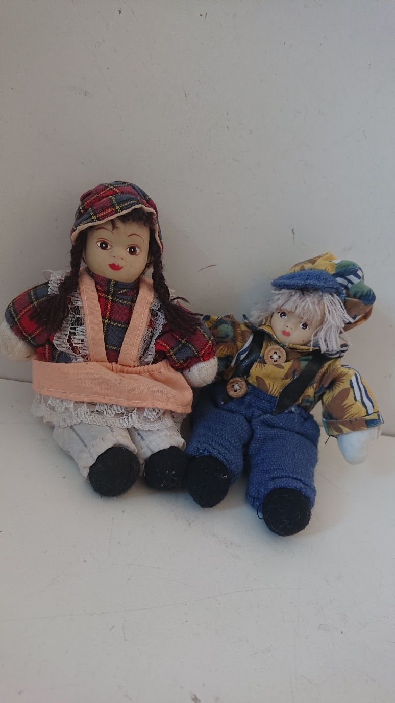 Винтажная керамическая кукла пара из Германии Цена указана за две кукл