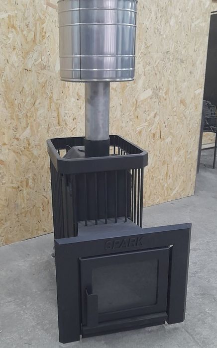 Піч для бані, сауни, лазні, чан.