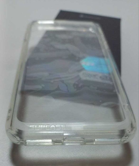 Прозорий силіконовий протиударний чохол для iPhone2022-SE-UBStyle