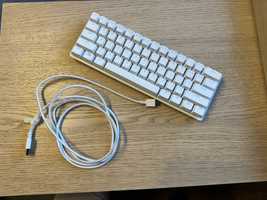 Klawiatura Razer Huntsman mini mercury white purple switches