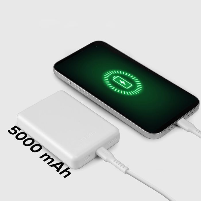 Powerbank SBS TEBB5000MAG1CW 5000 mAh USB-C, kompatybilny z MagSafe