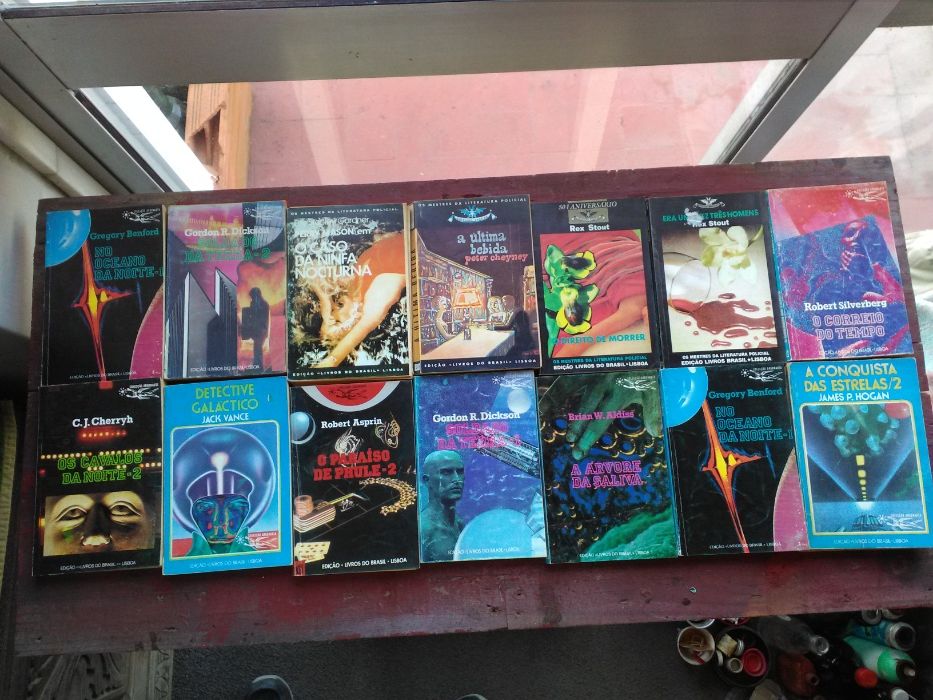 Livros antigos de Ficcao,policial,aventura,espionagem