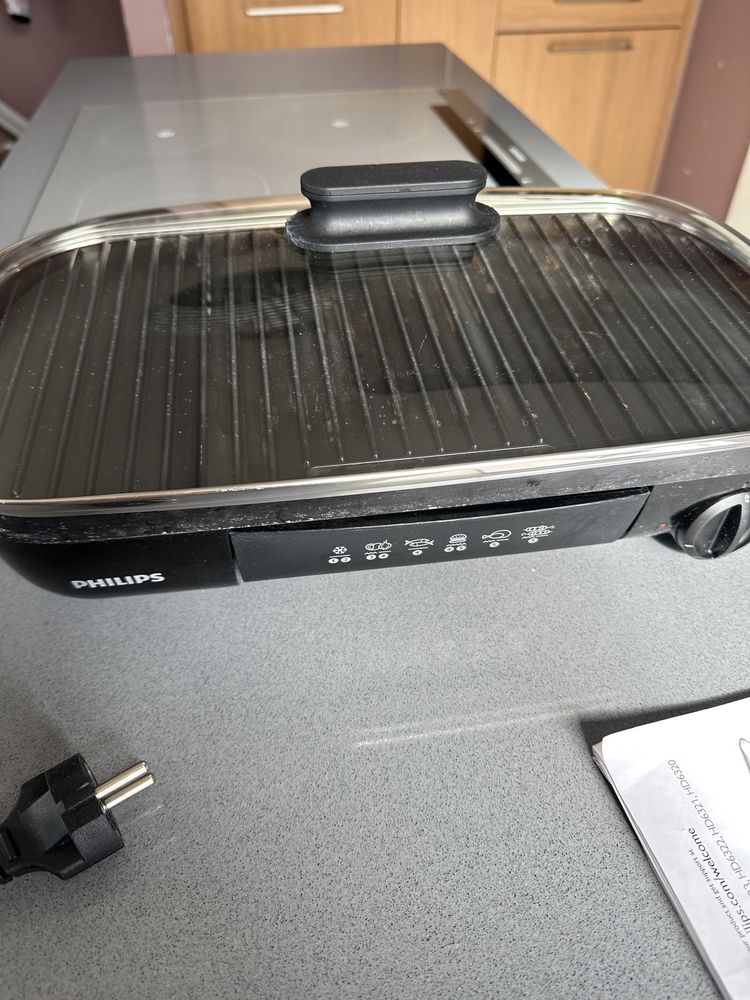 Philips Grill elektryczny, HD 6323