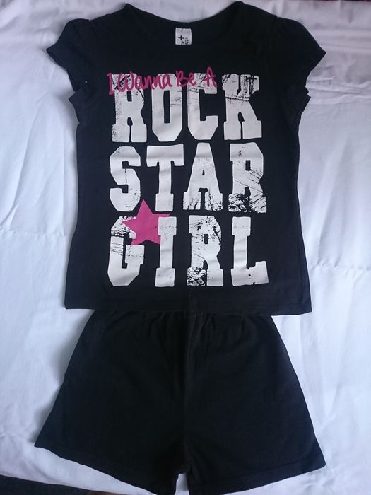 Чорні лосини, легінси, лосинки, довгі, шорти чорні на 134-140 см