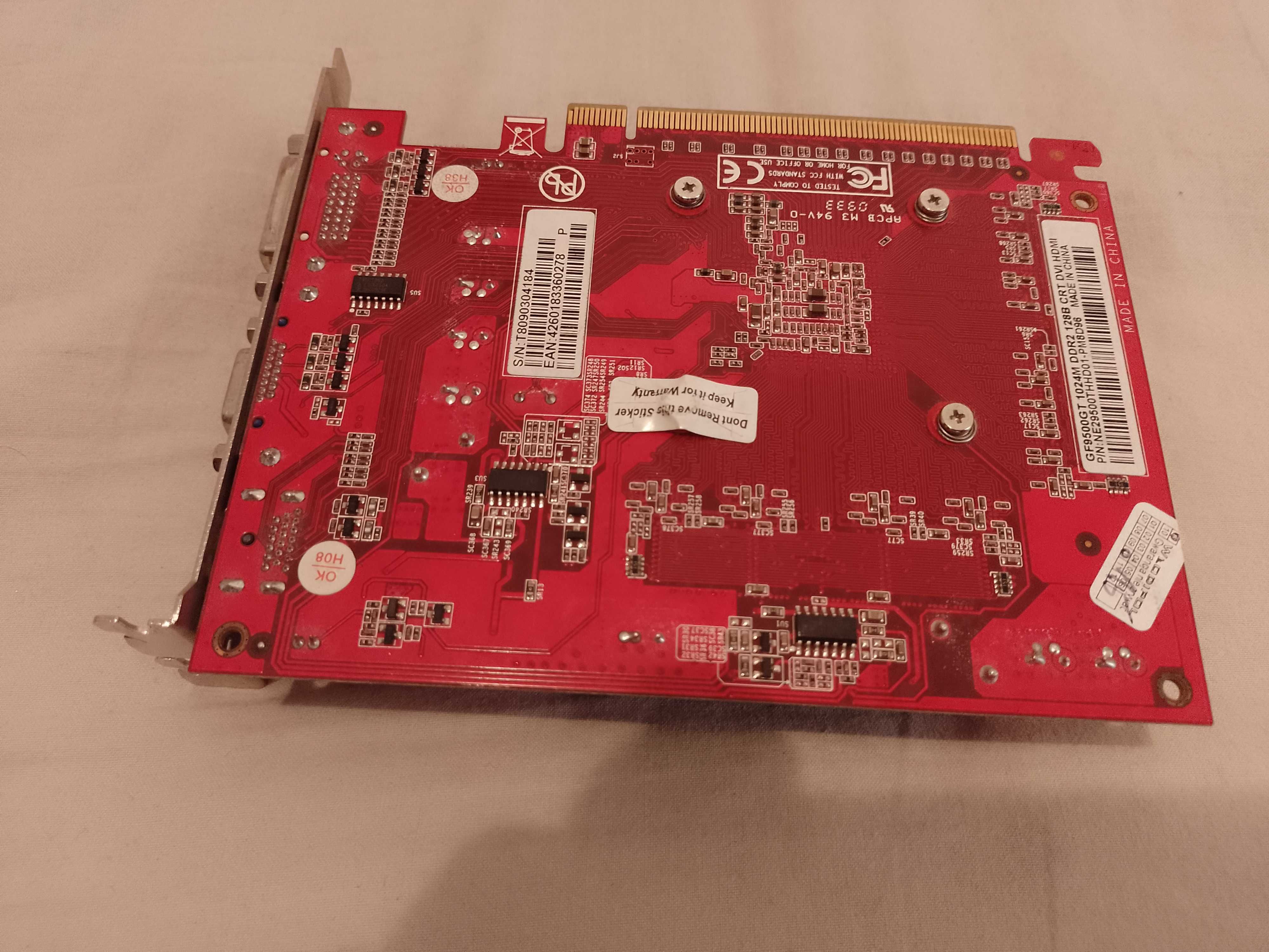 Karta graficzna NVIDIA Gainward GeForce GF9500GT 1024M 128B DDR2