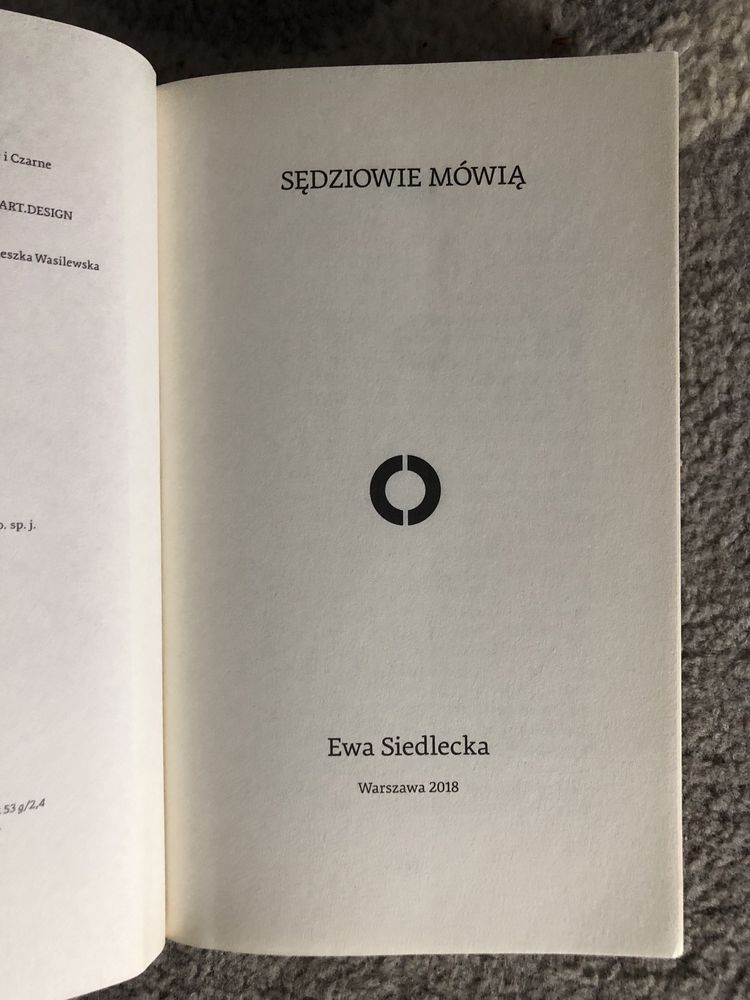 Ewa Siedlecka. Sędziowie mówią