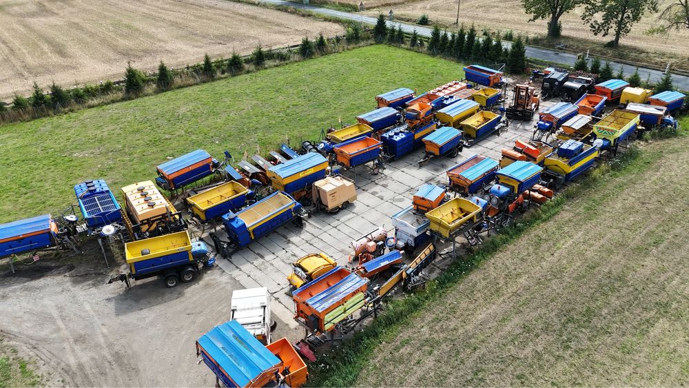 Solarka piaskarka Schmidt Syntos Stratos Taśma na unimog bez rdzy roto