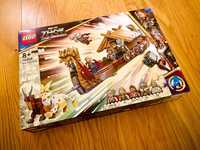 LEGO 76208 Marvel The Goat Boat, Toy Boat from Thor (novo e selado)