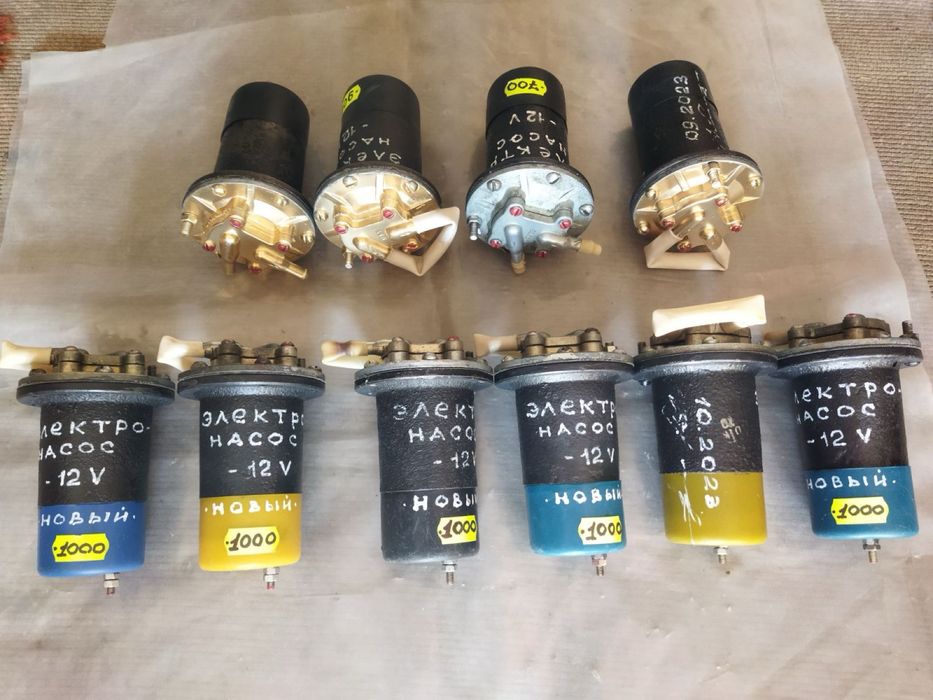 электронасос низкого давления, бензонасос 12 В.( печки ЗАЗ).