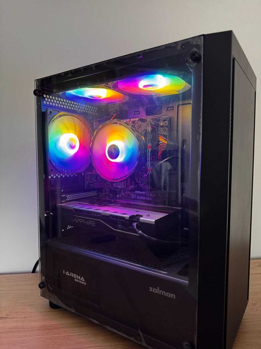 Komputer do gier i codziennego użytku. 512GB M2 SSD, RX 580, 16GB DDR4