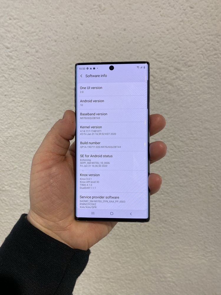 Samsung Galaxy Note 10 8/256GB Silver