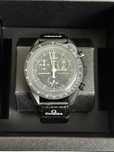 Swatch x Omega Bioceramic Moonswatch Mission To Moonphase Snoopy Black