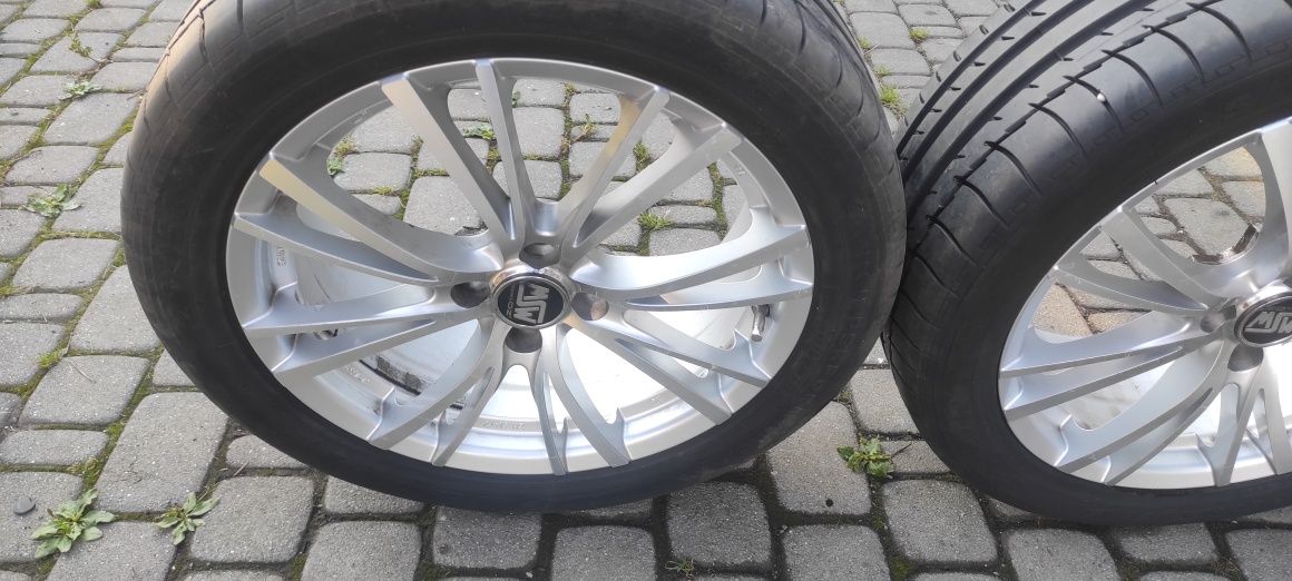 Sprzedam felgi aluminiowe msw oz 17" 4x100