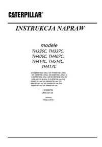 Instrukcja napraw cat TH 336C, TH 337C, TH 406C, TH 407C, TH 414C,  PL