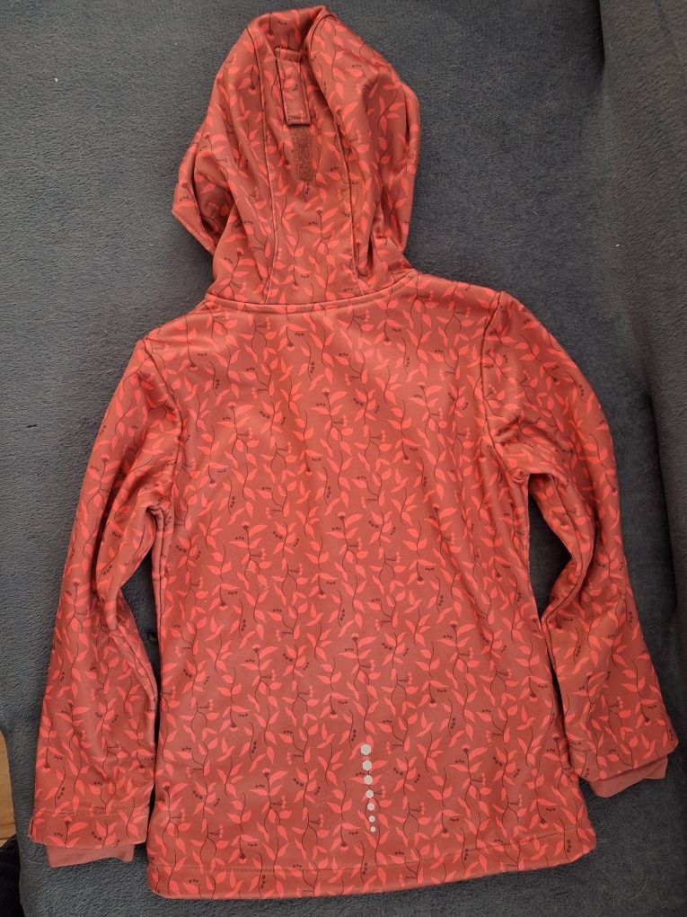 Kurtka softshell dla dziewczynki rozmiar 110-116