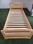 Łóżko bukowe Julia 90x200 ze stelażem firmy Grabo 2szt