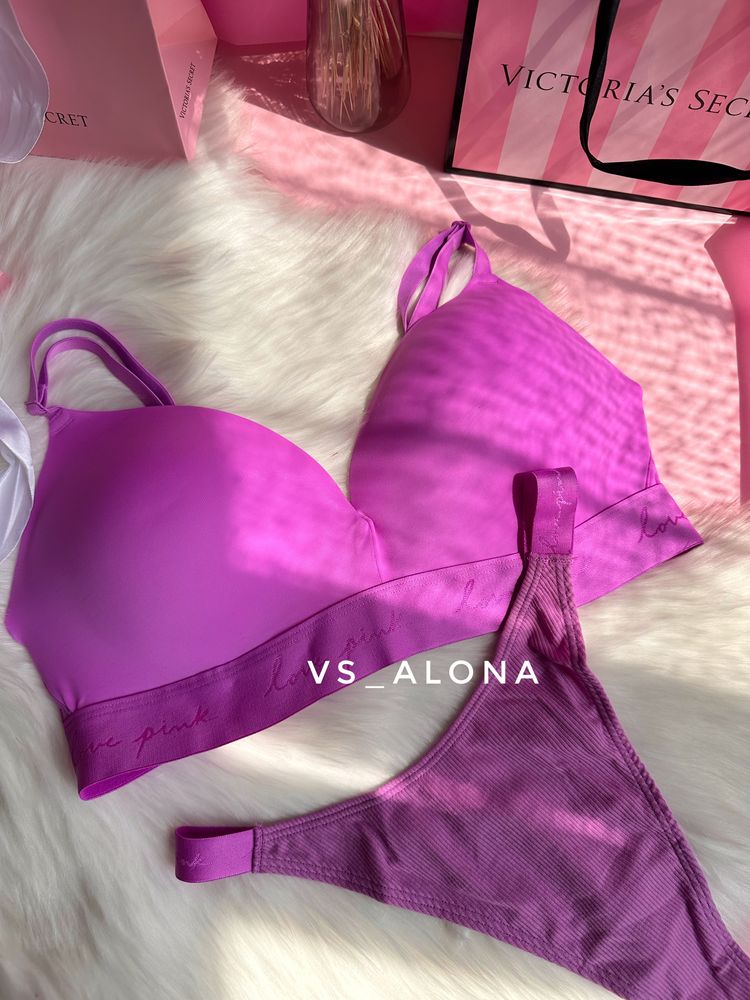 Комплект білизни Victoria’s Secret Pink VS Вікторія Сікрет оригінал