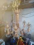 Candeeiro de teto de cristal
