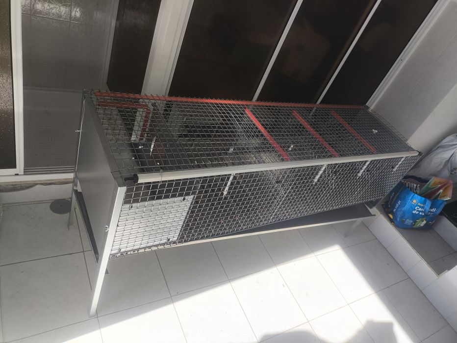Colheira nova de 4 jaulas