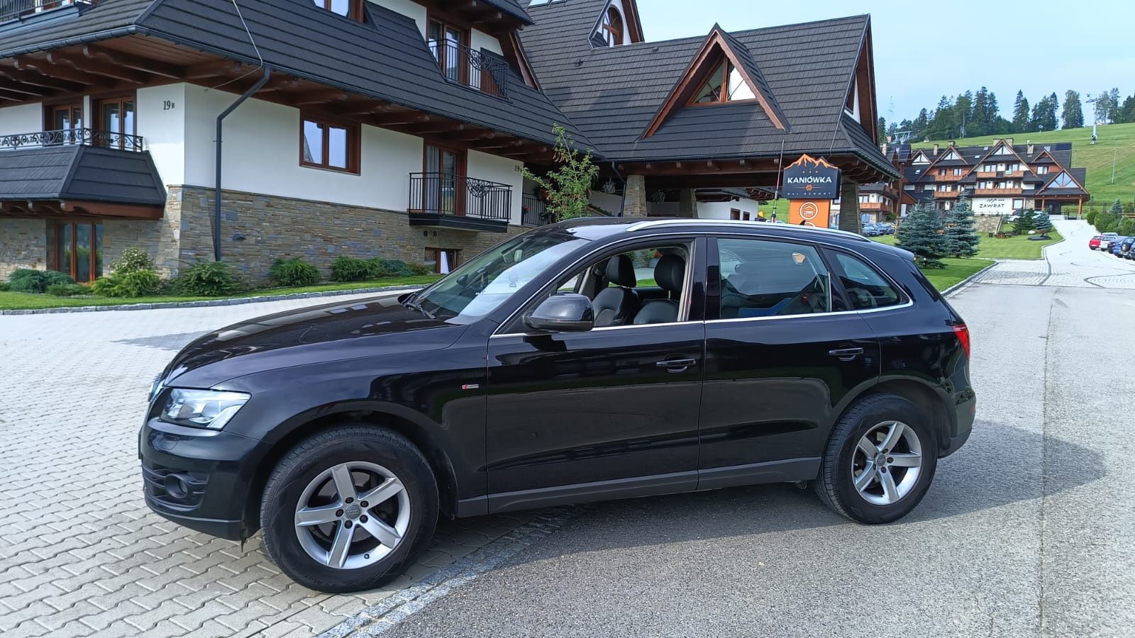 Audi Q5 S-Line 2.0TDi 170 KM Ful opcja Skóra NAVI BiXenon DVD Pdc Hak