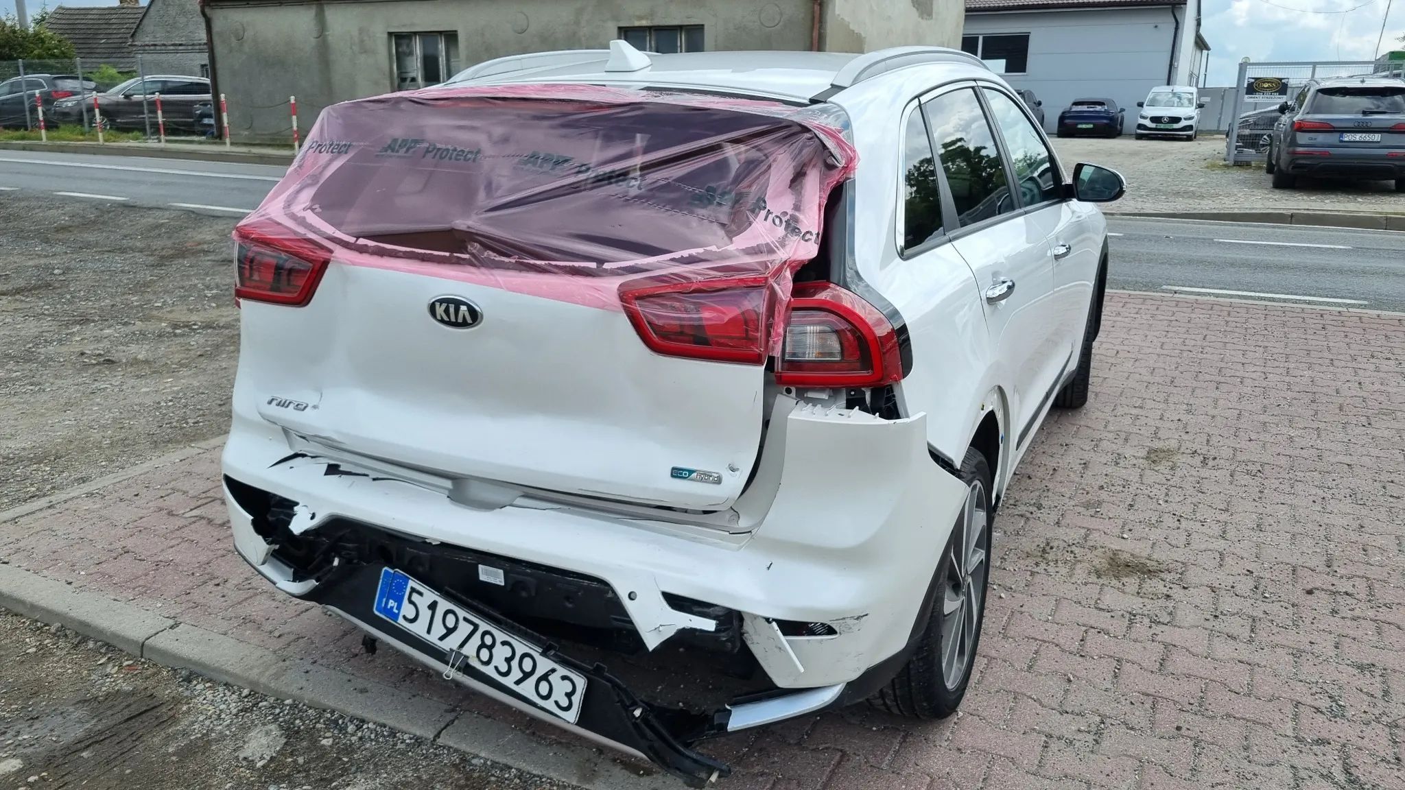Kia Niro 1,6 Hybryda Automatyczna Skrzynia Biegów Skórzane Fotele Kamera cofani