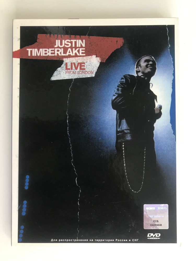 CD Justin Timberlake -Live from London