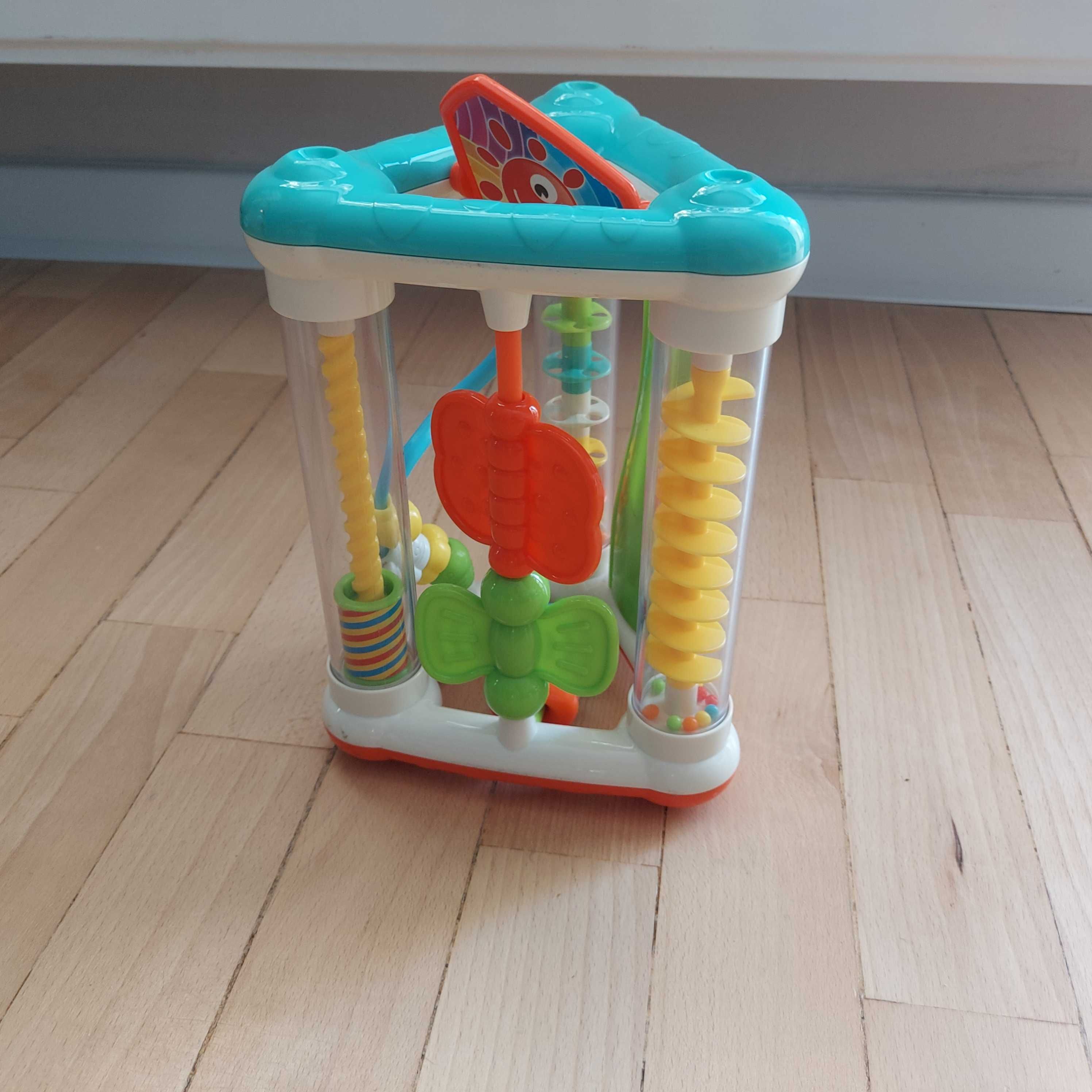 Duża grzechotka 21 cm trójkąt PLAY GO sensoryka, motoryka