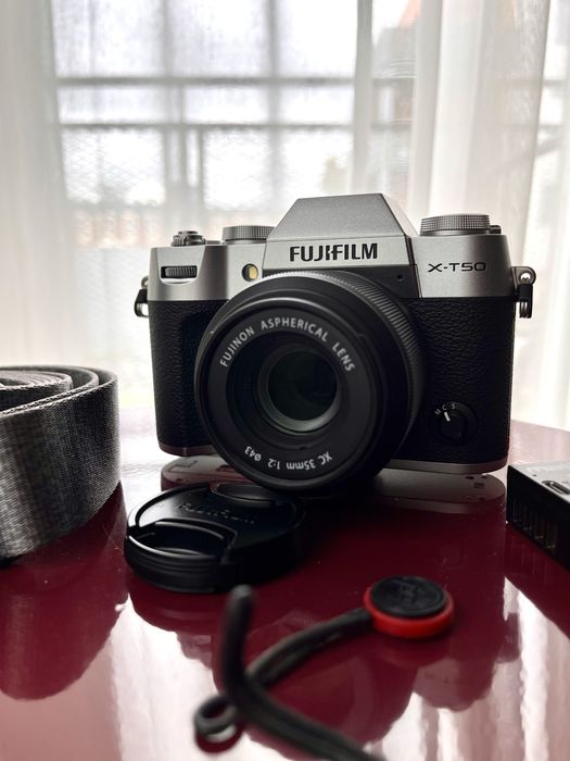 Fujifilm X-T50 + XC 35mm + Peak Design+ Bateria + Ładowarka GWARANCJA!