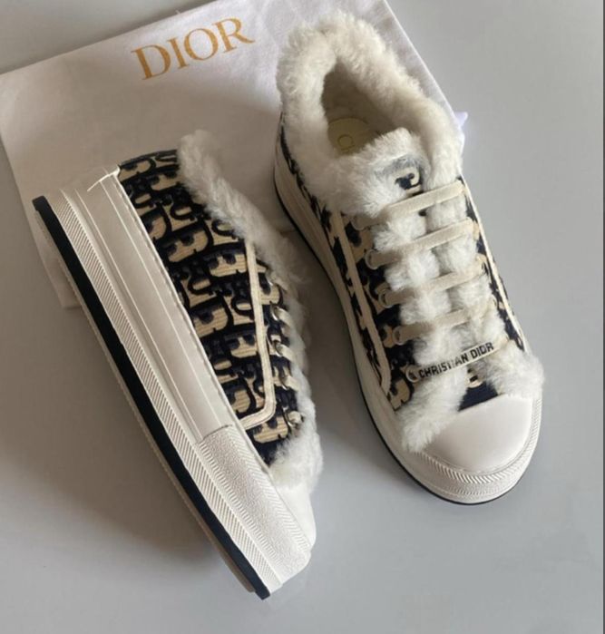 Trampki Dior ocieplane