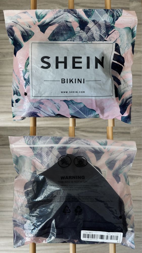 Czarne bikini, SHEIN!