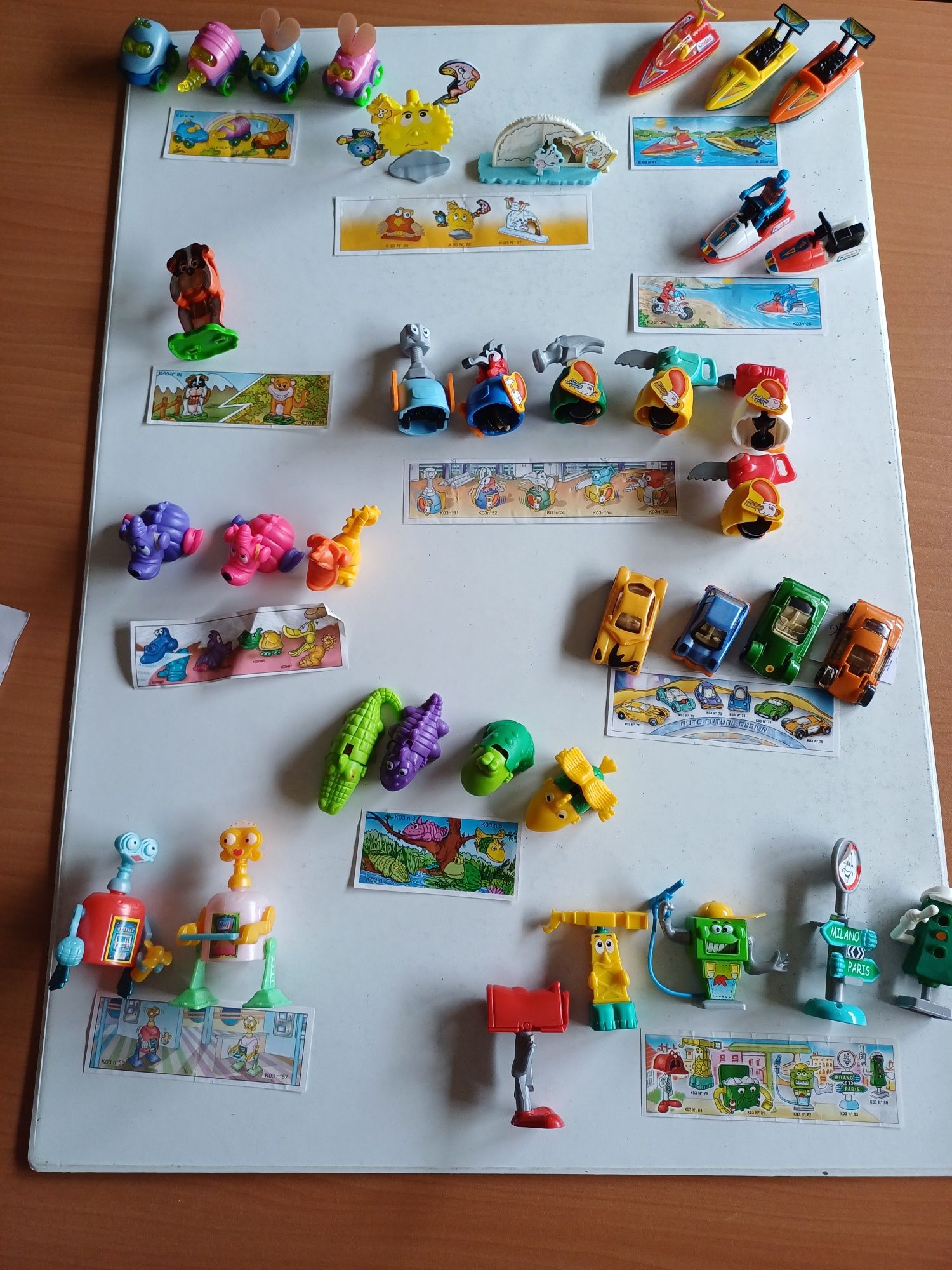 Kinder Surpresa - vários anos