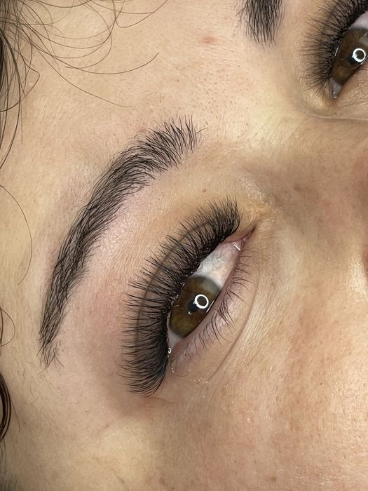 Нарощення вій/наращивание ресниц
