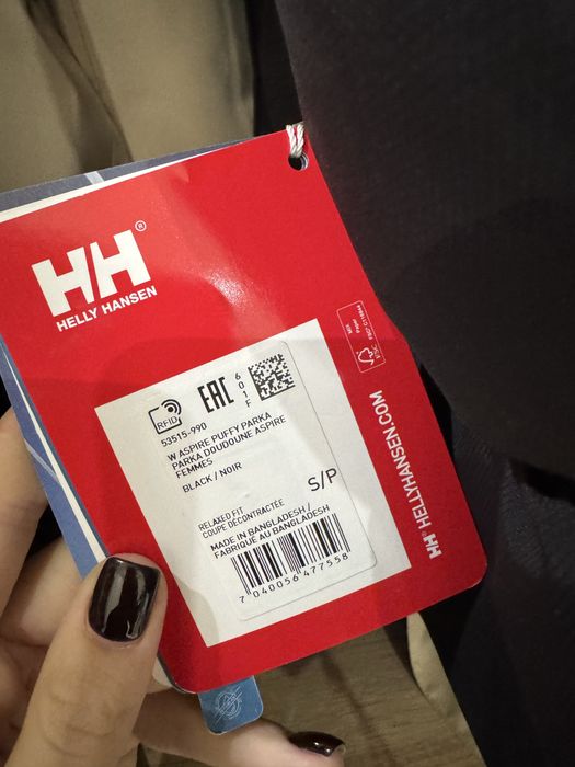 S, M Куртка женская зимняя Helly Hansen W ASPIRE PUFFY PARKA