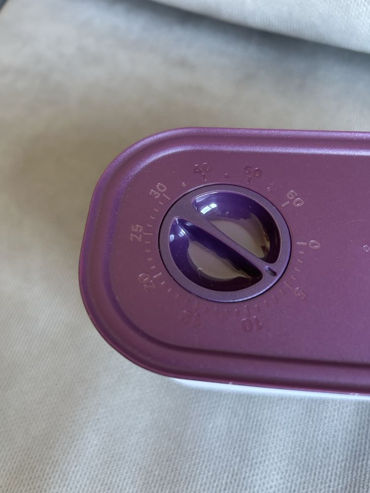 Caixa com cronómetro Tupperware