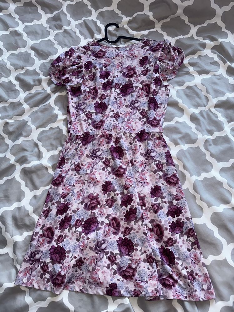 Mohito sukienka w kwiaty kwiatowy print rozm. 42 XL