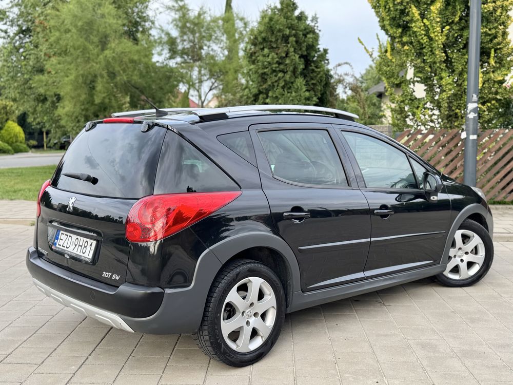 Fajny Peugeot 207 SW-1.6 Hdi-90Km-Bez Dwumasy-OUTDOOR-Klima-Panorama