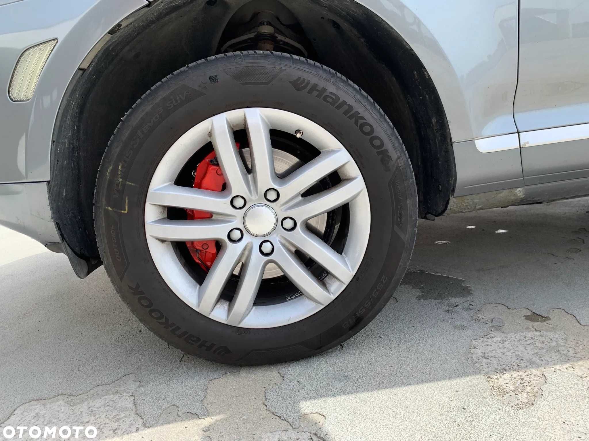 Porsche Cayenne, bez pneumatyki, manual.