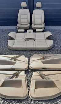 Fotele skóry wnętrze BMW E60