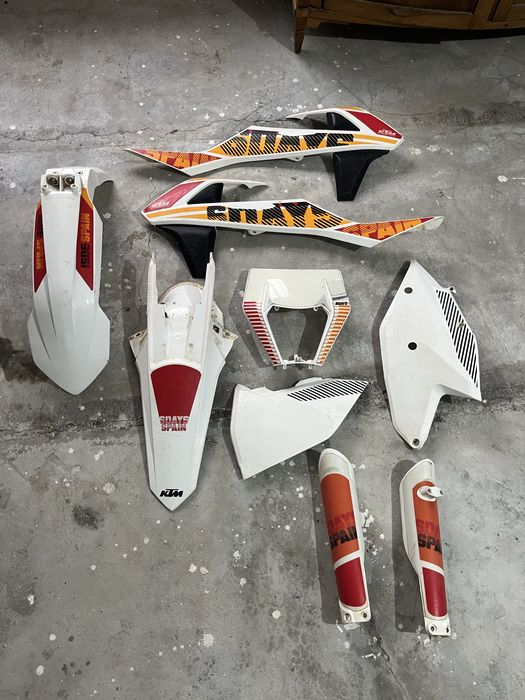 plasticos KTM Six Days Spain exc exc-f