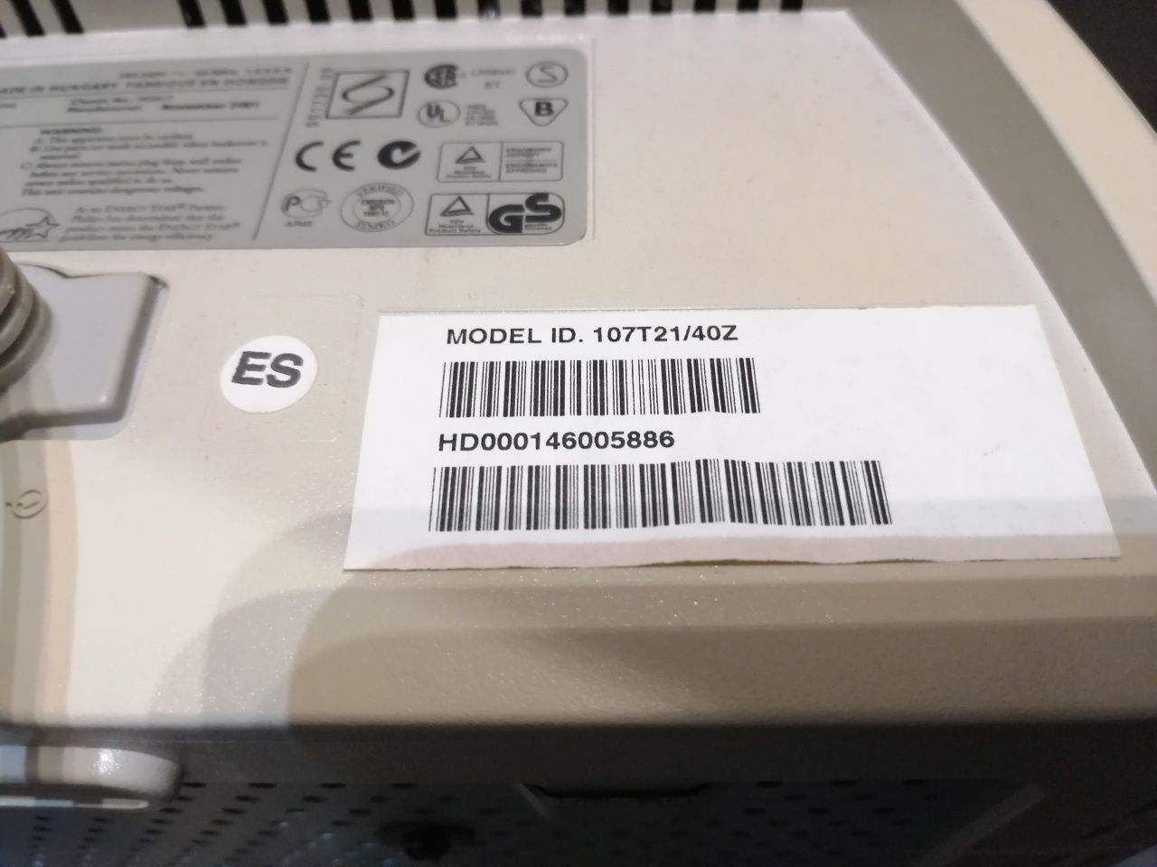Monitor Philips 107T21