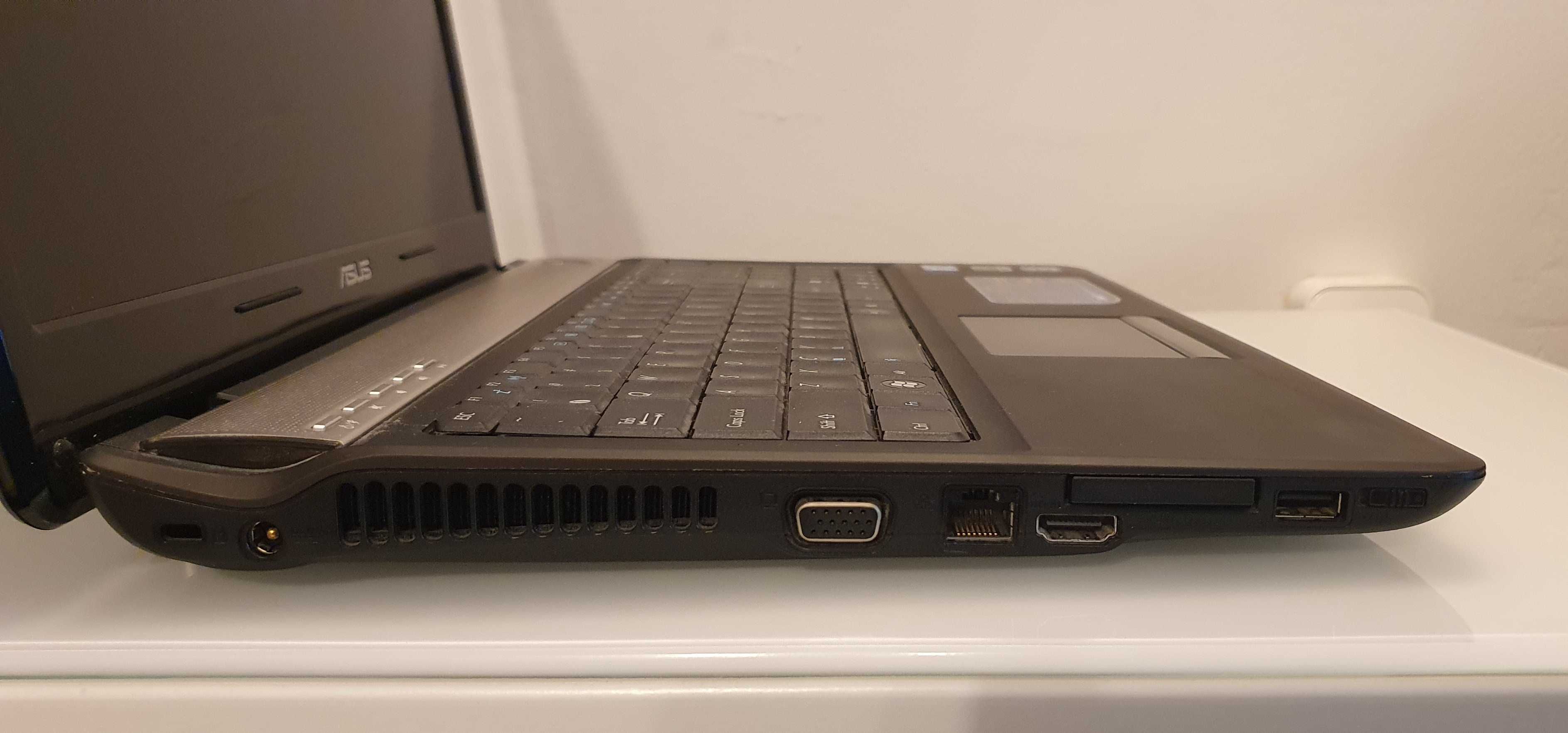 Laptop ASUS N61VG  Geforce GT 220M Intel Core 2 Duo T6600  2,2GHz