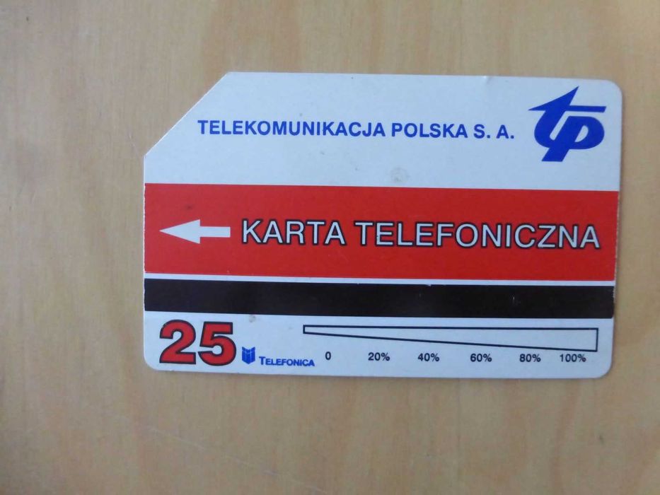 Karta telefoniczna TP S.A. dzieciom Dzień Łącznościowca 25 imp