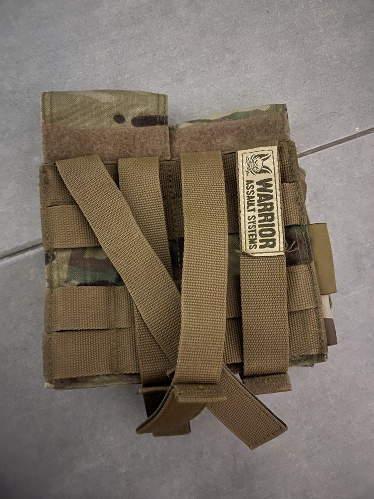 Подвійний пдсумок під 4 магазини Warrior Double M4 5.56mm MultiCam