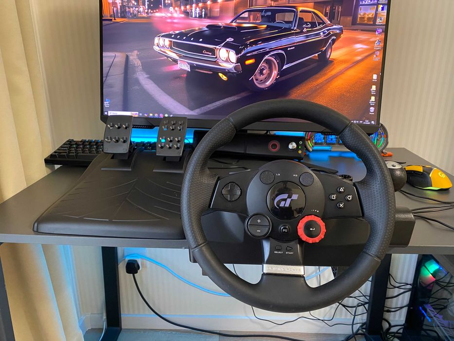 Logitech Driving Force GT | Дуже добрий стан | 900 градусів