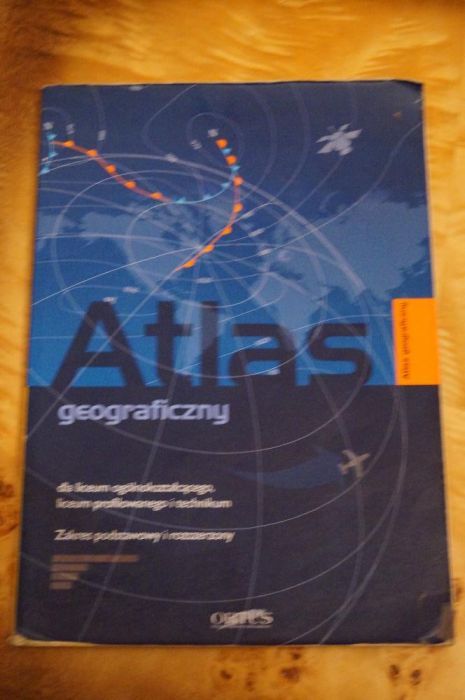 Atlas geograficzny dla szkół średnich