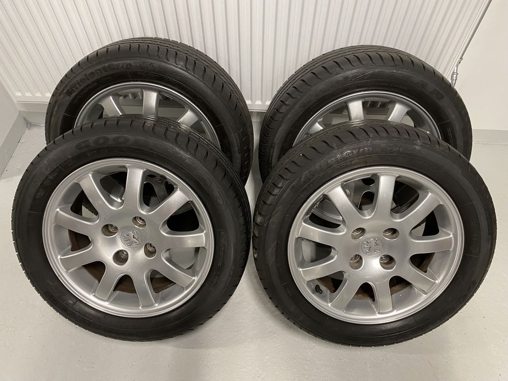 Комплект Peugeot 4х108 R15 / Good Year 195x55 R15 Summer