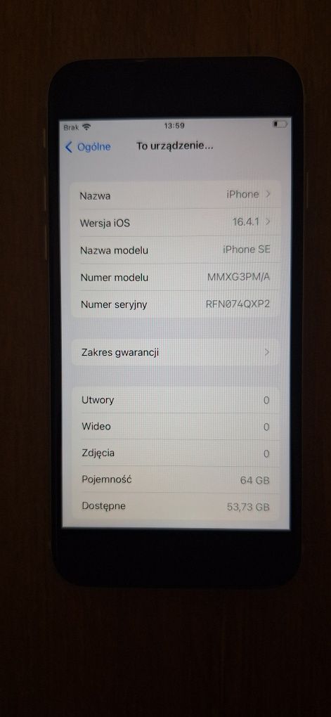 iPhone SE 2020 2 generacji STAN IDEALNY jak nowy