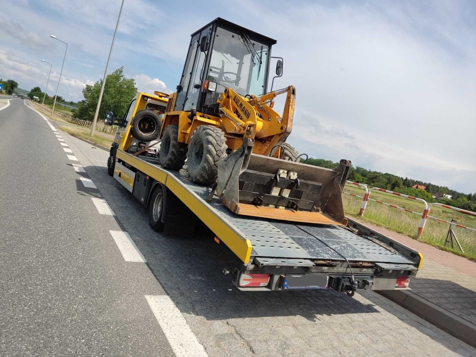 Pomoc Drogowa Holowanie Laweta Transport Aut Bus Maszyn Wrocław