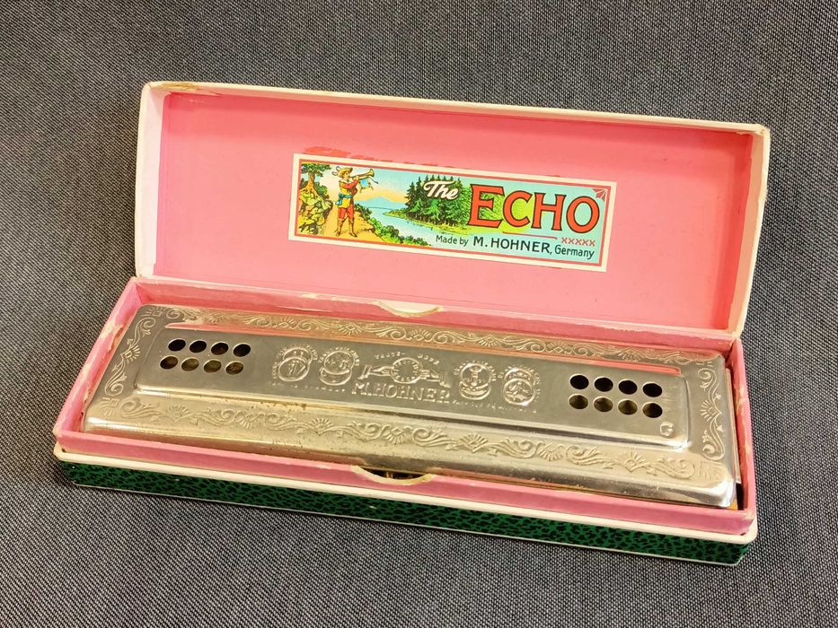 Губная Гармошка ECHO HOHNER сделано в Германии