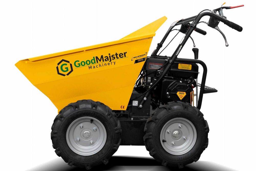 Wozidło kołowe transporter mini wywrotka 4x4 300kg 7,0HP GMM-DP300WH